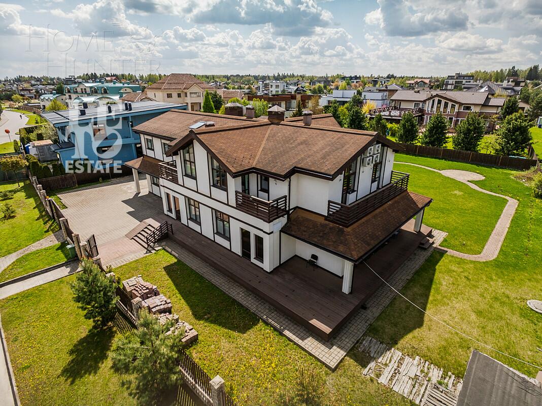 2-этажный коттедж 417 м² с отделкой