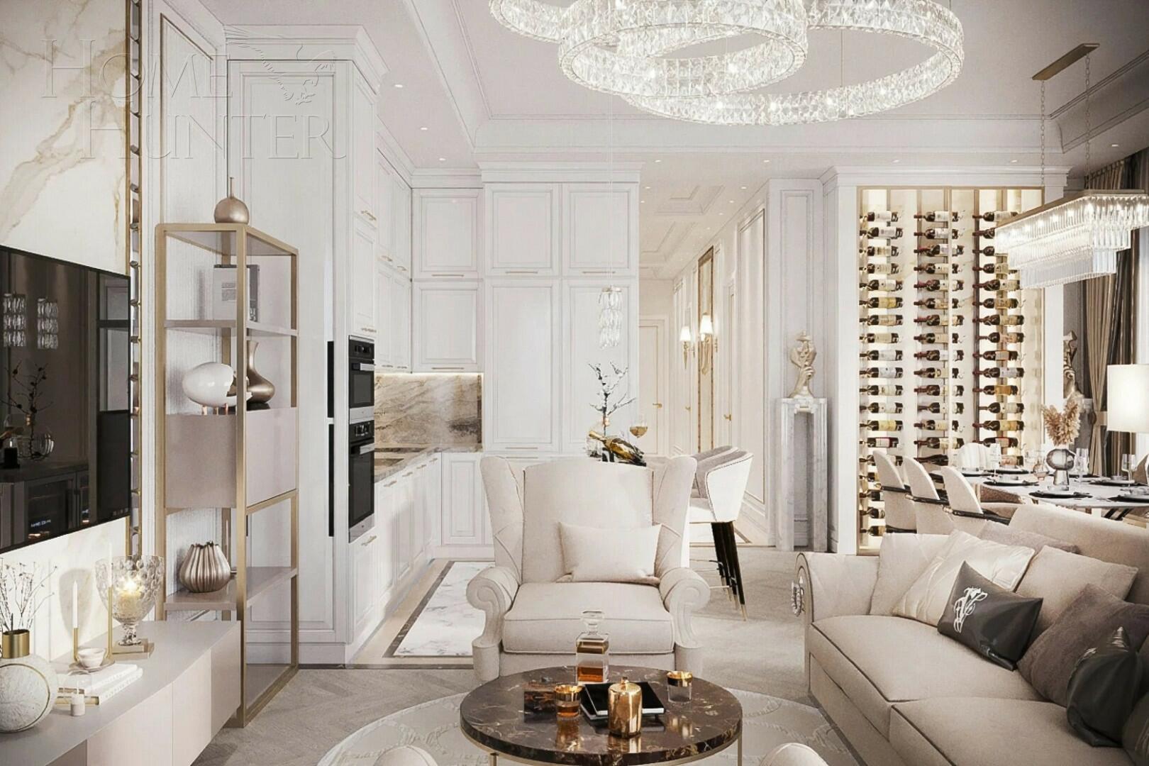 3-КОМН. КВАРТИРА С ОТДЕЛКОЙ 119 М² НА 1 ЭТАЖЕ