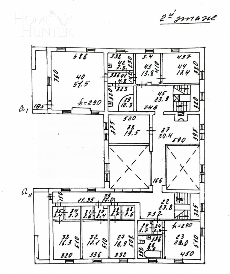 3-этажный коттедж 840 м² с отделкой
