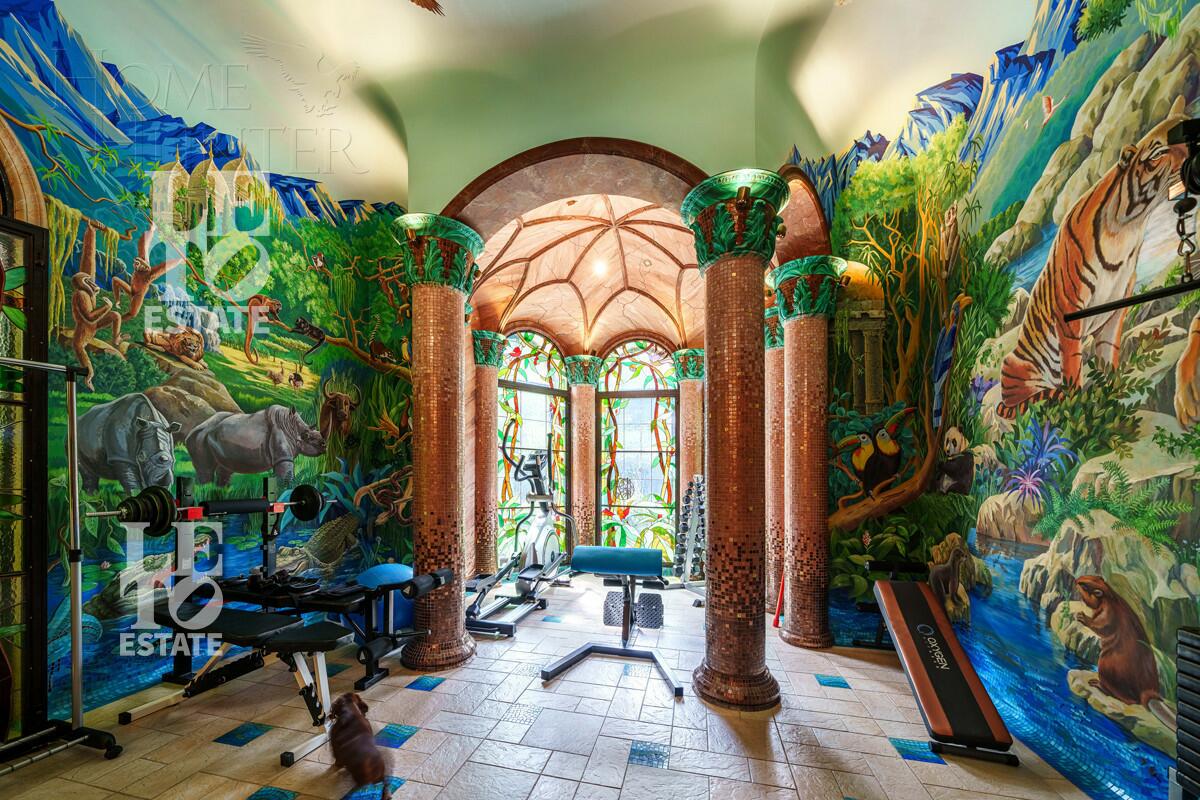 3-этажный коттедж 850 м² с отделкой