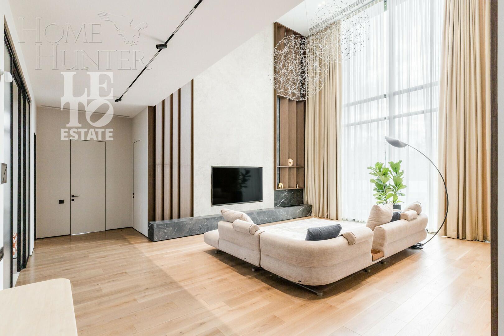 2-этажный коттедж 435 м² с отделкой