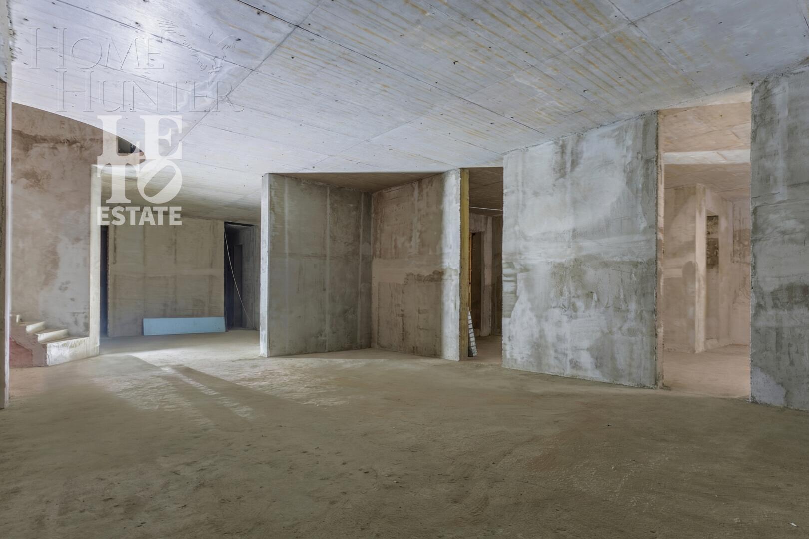 3-этажный коттедж 1 451 м² без отделки