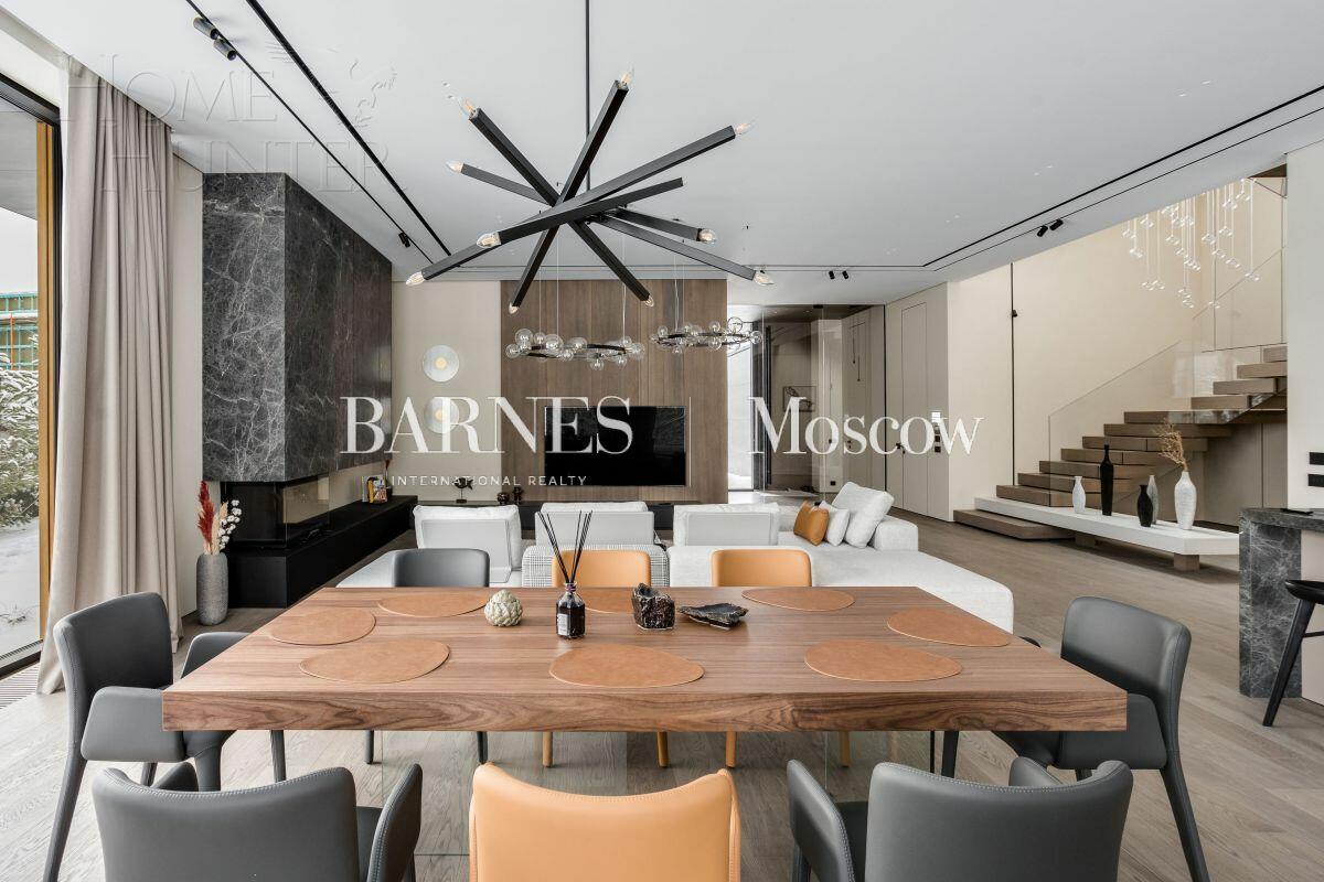 2-этажный коттедж 760 м² с отделкой