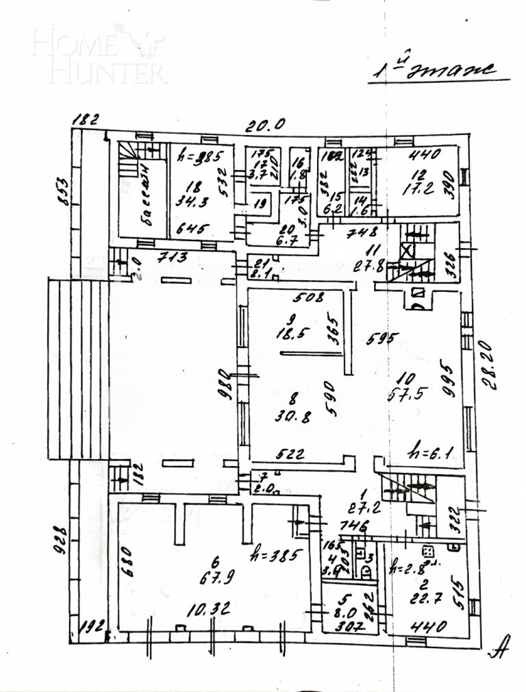 3-этажный коттедж 840 м² с отделкой