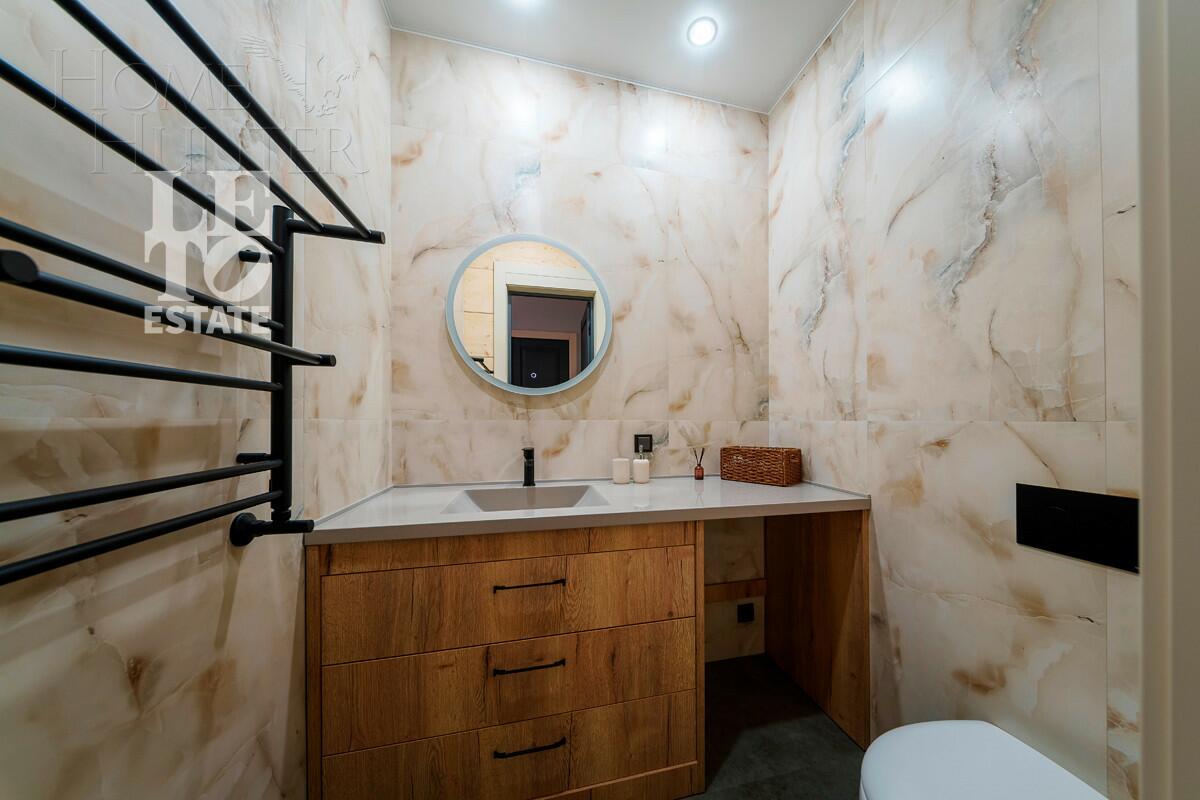 1-этажный коттедж 180 м² с отделкой