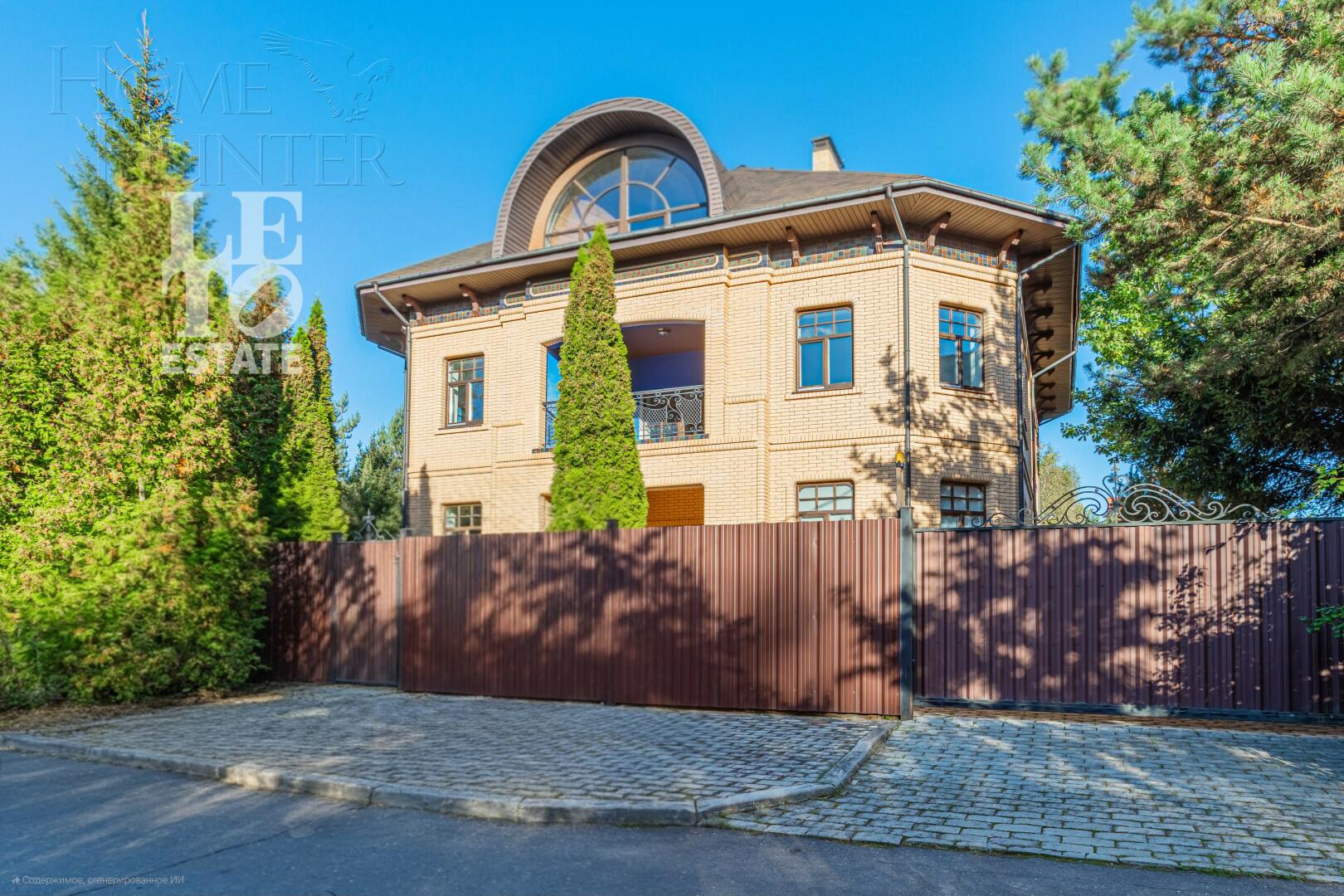 3-этажный коттедж 788 м² с отделкой