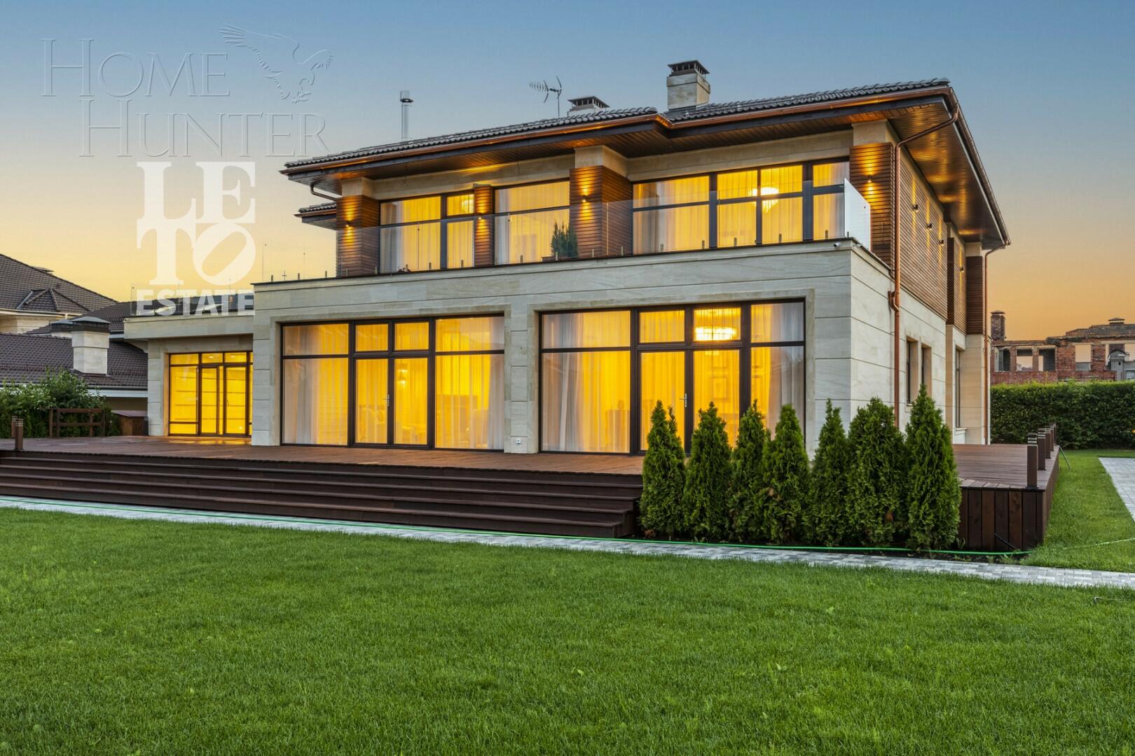 2-этажный коттедж 961 м² с отделкой