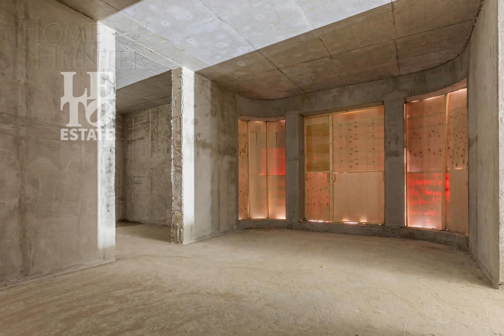 3-этажный коттедж 1 451 м² без отделки