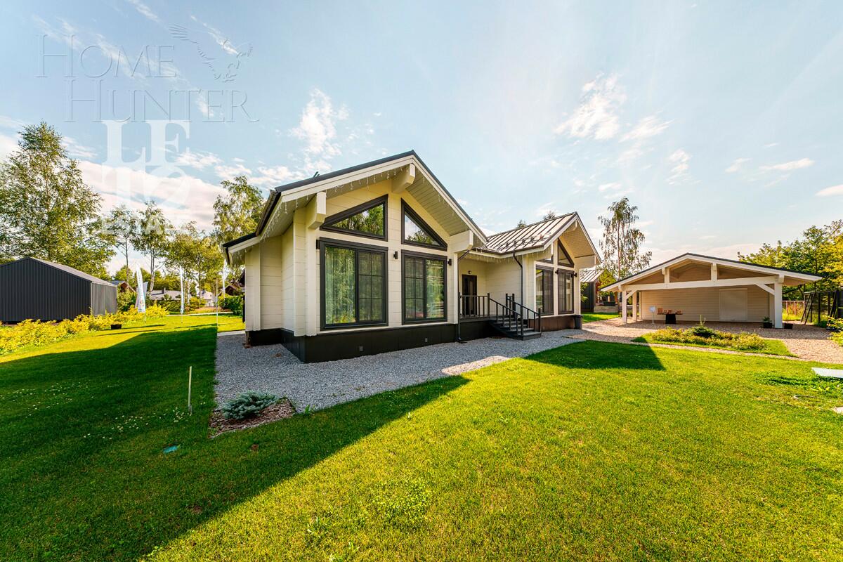 1-этажный коттедж 180 м² с отделкой