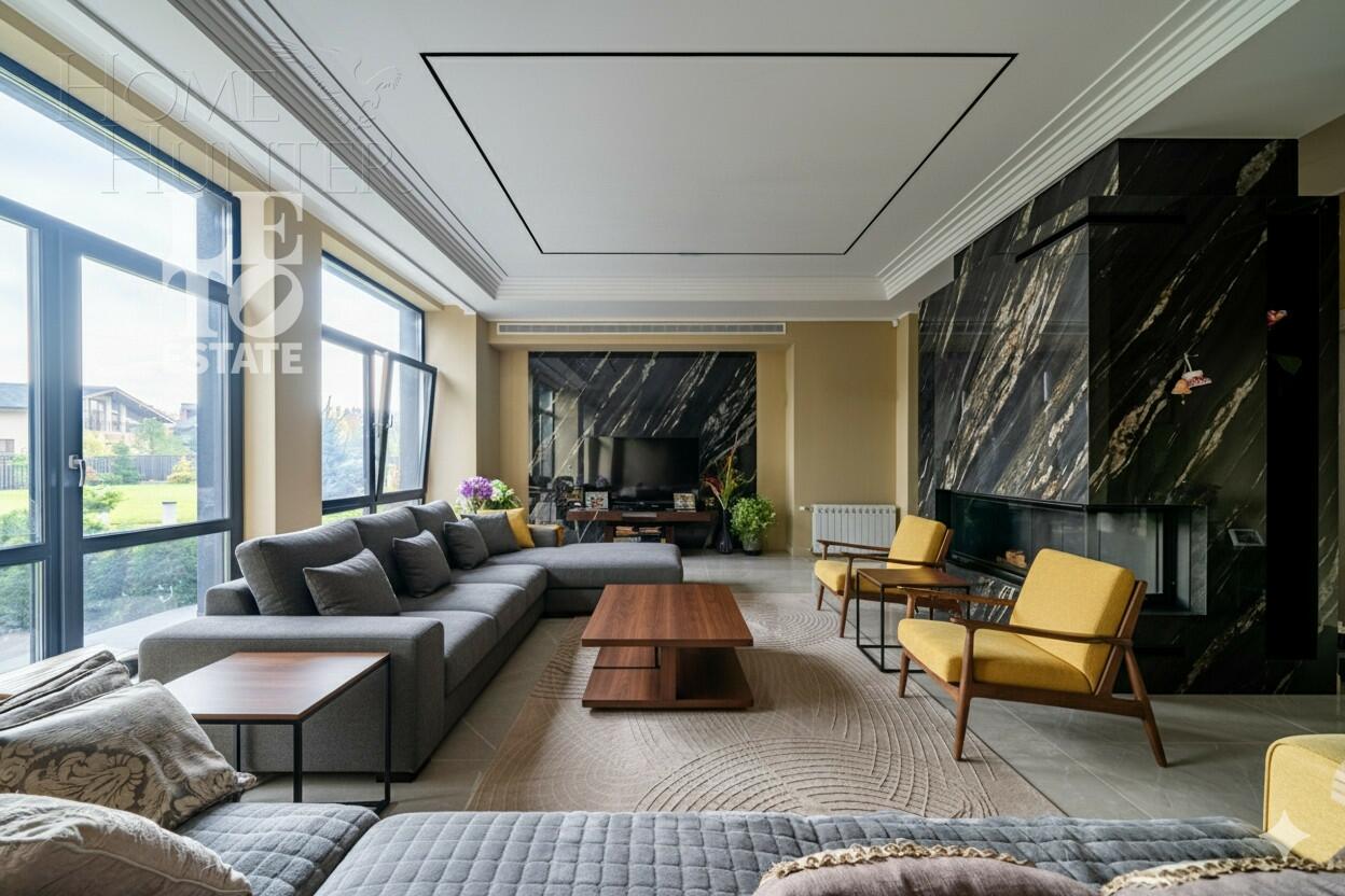 2-этажный коттедж 1 100 м² с отделкой