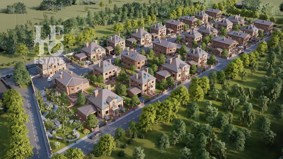 2-этажный коттедж 320 м² без отделки