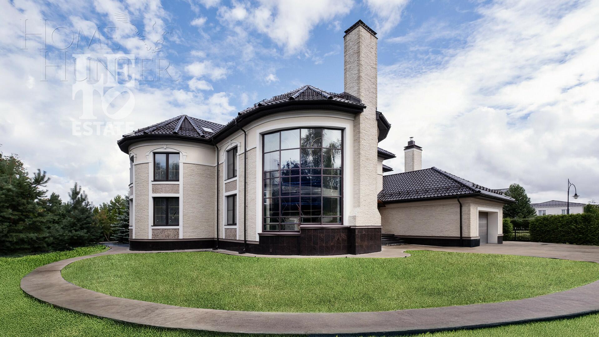 2-этажный коттедж 631 м² без отделки