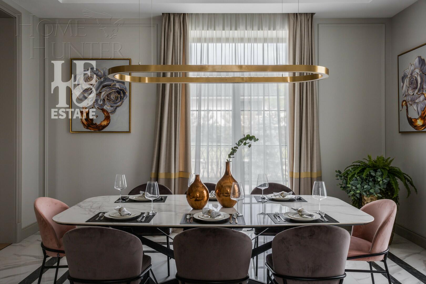 2-этажный коттедж 610 м² с отделкой