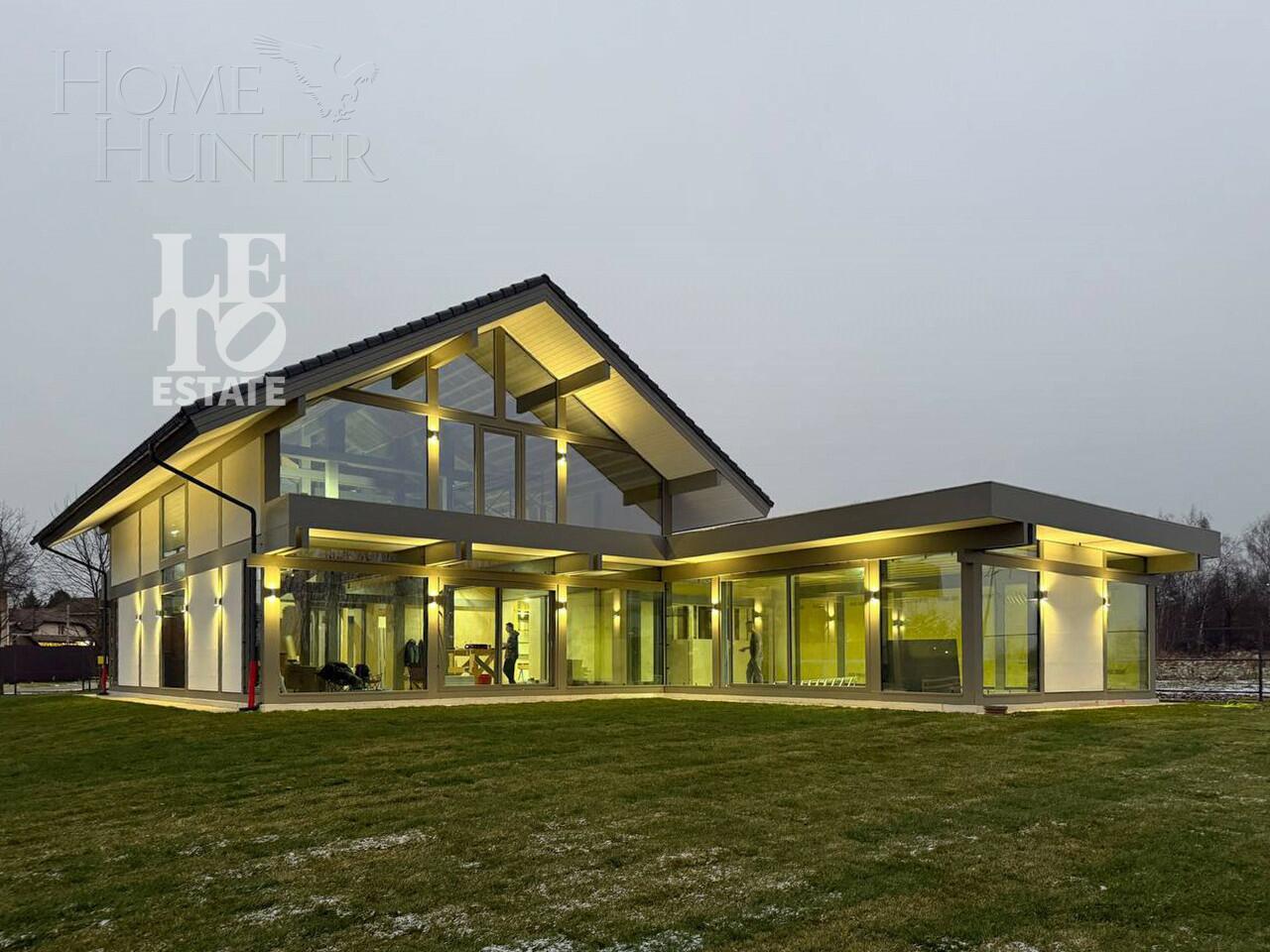 2-этажный коттедж 500 м² без отделки