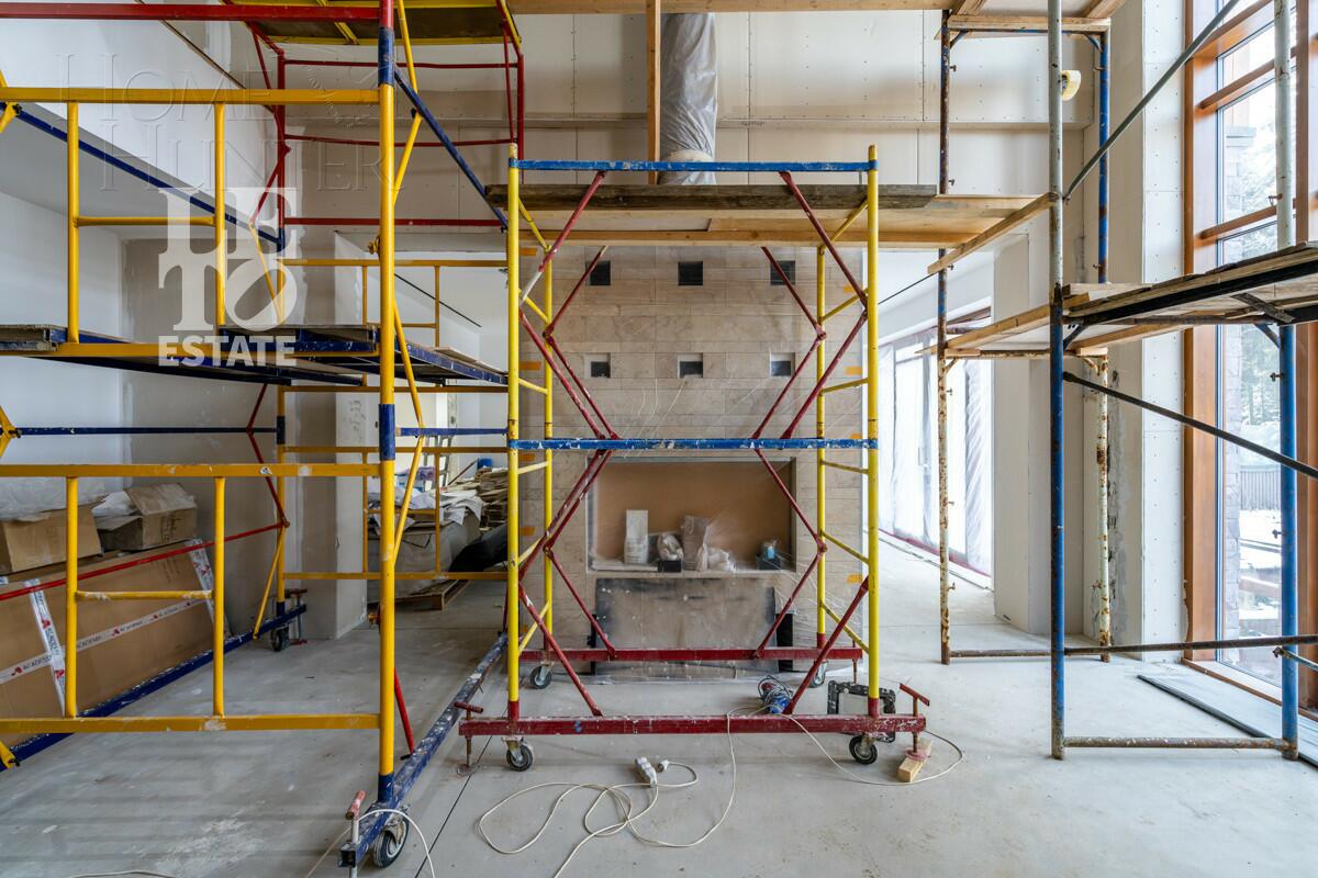 2-этажный коттедж 1 150 м² без отделки