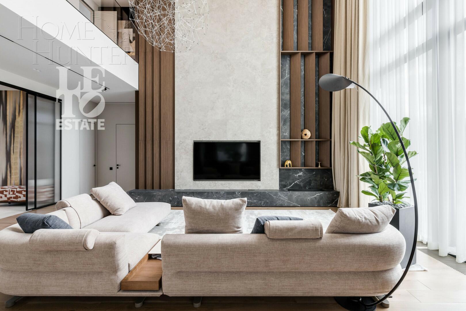 2-этажный коттедж 435 м² с отделкой