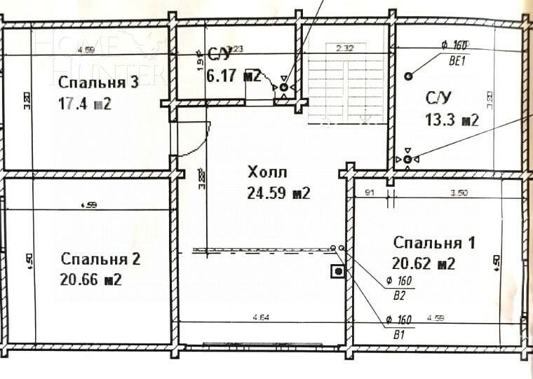 2-этажный коттедж 219 м² с отделкой