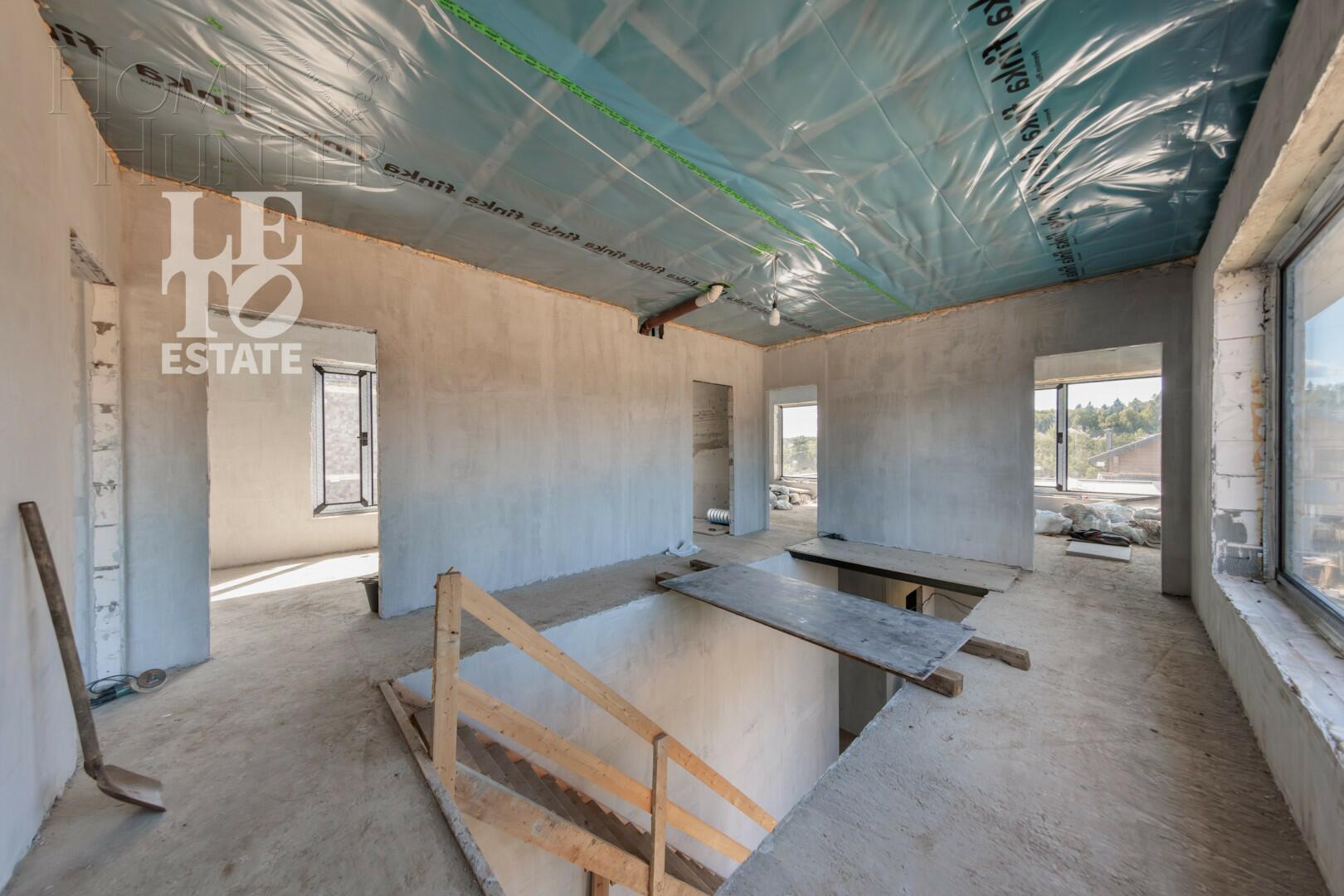 2-этажный коттедж 287 м² без отделки