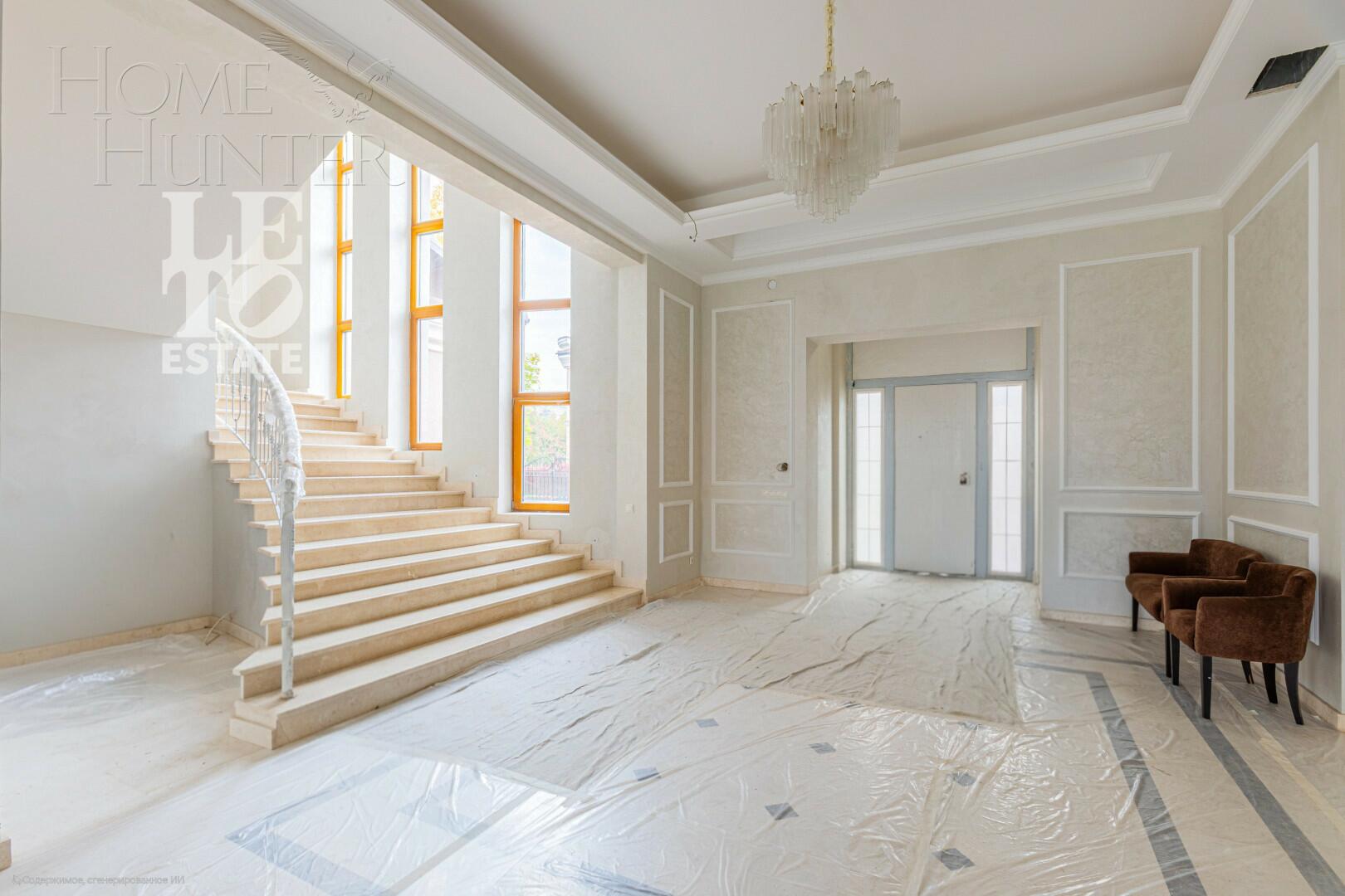 2-этажный коттедж 1 000 м² с отделкой