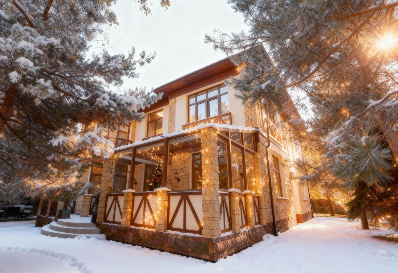 2-этажный коттедж 495 м² с отделкой