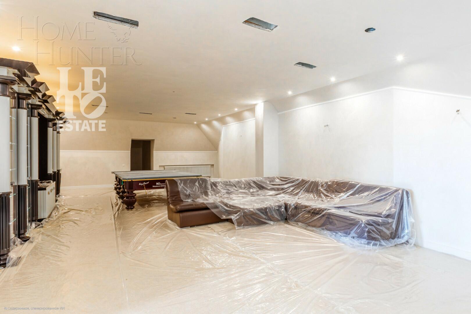 2-этажный коттедж 1 000 м² с отделкой