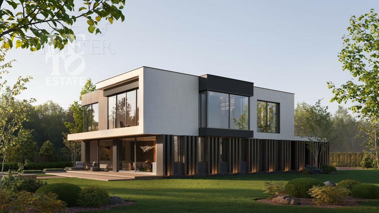 2-этажный коттедж 390 м² без отделки