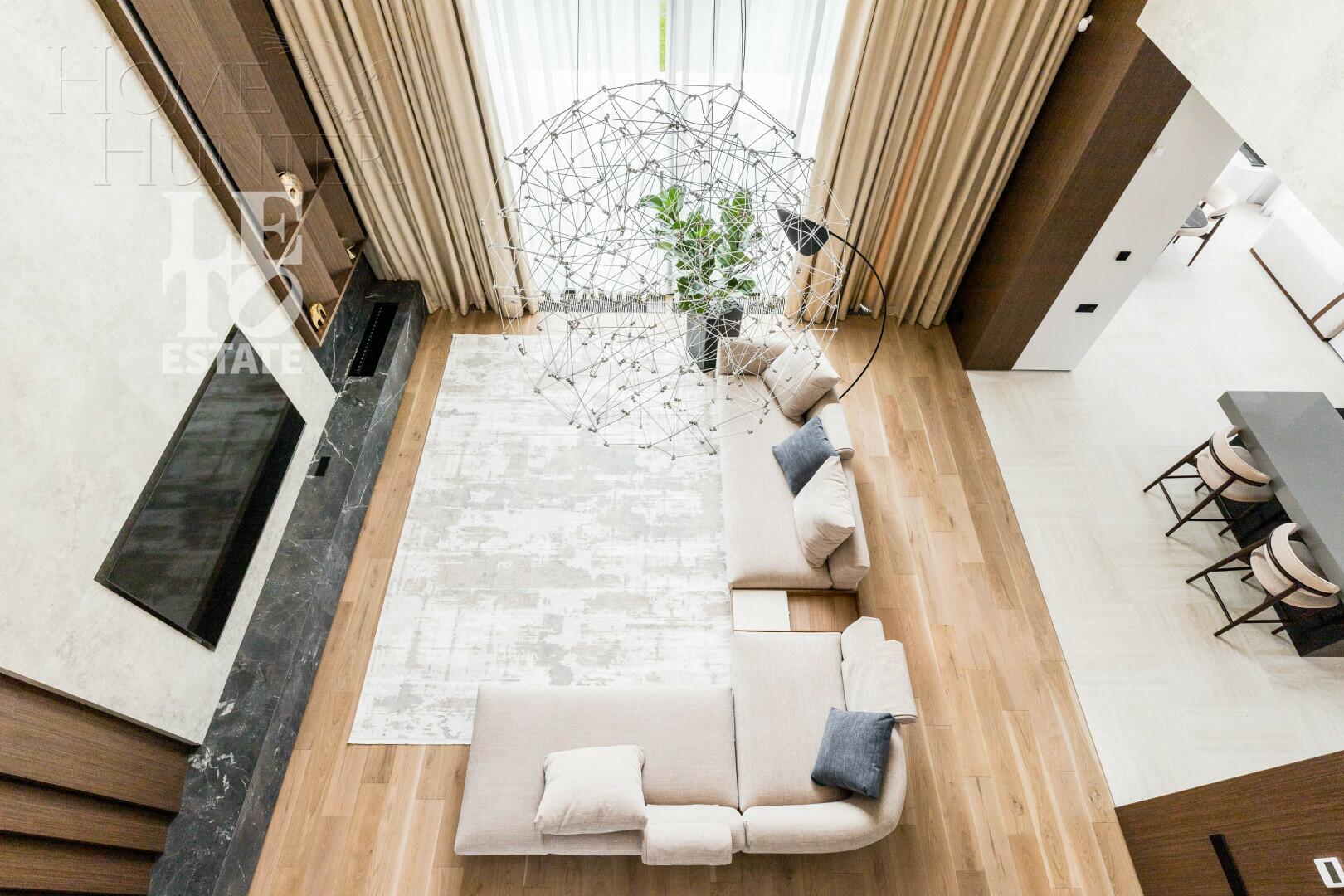 2-этажный коттедж 435 м² с отделкой