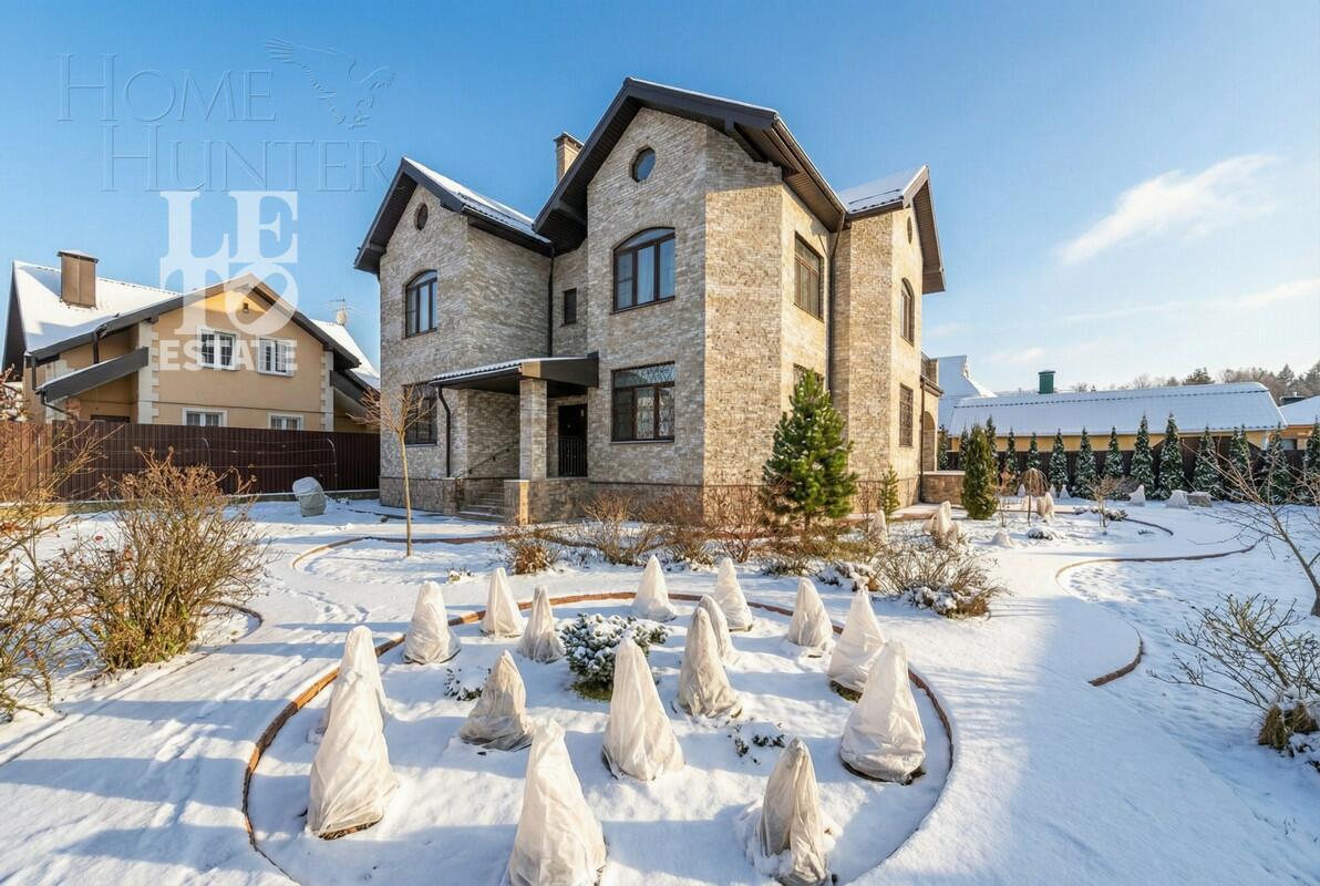 2-этажный коттедж 360 м² с отделкой