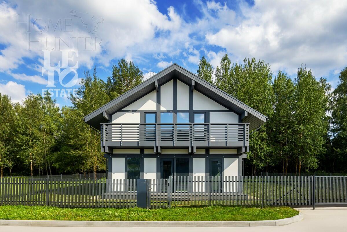 2-этажный коттедж 251.1 м² без отделки