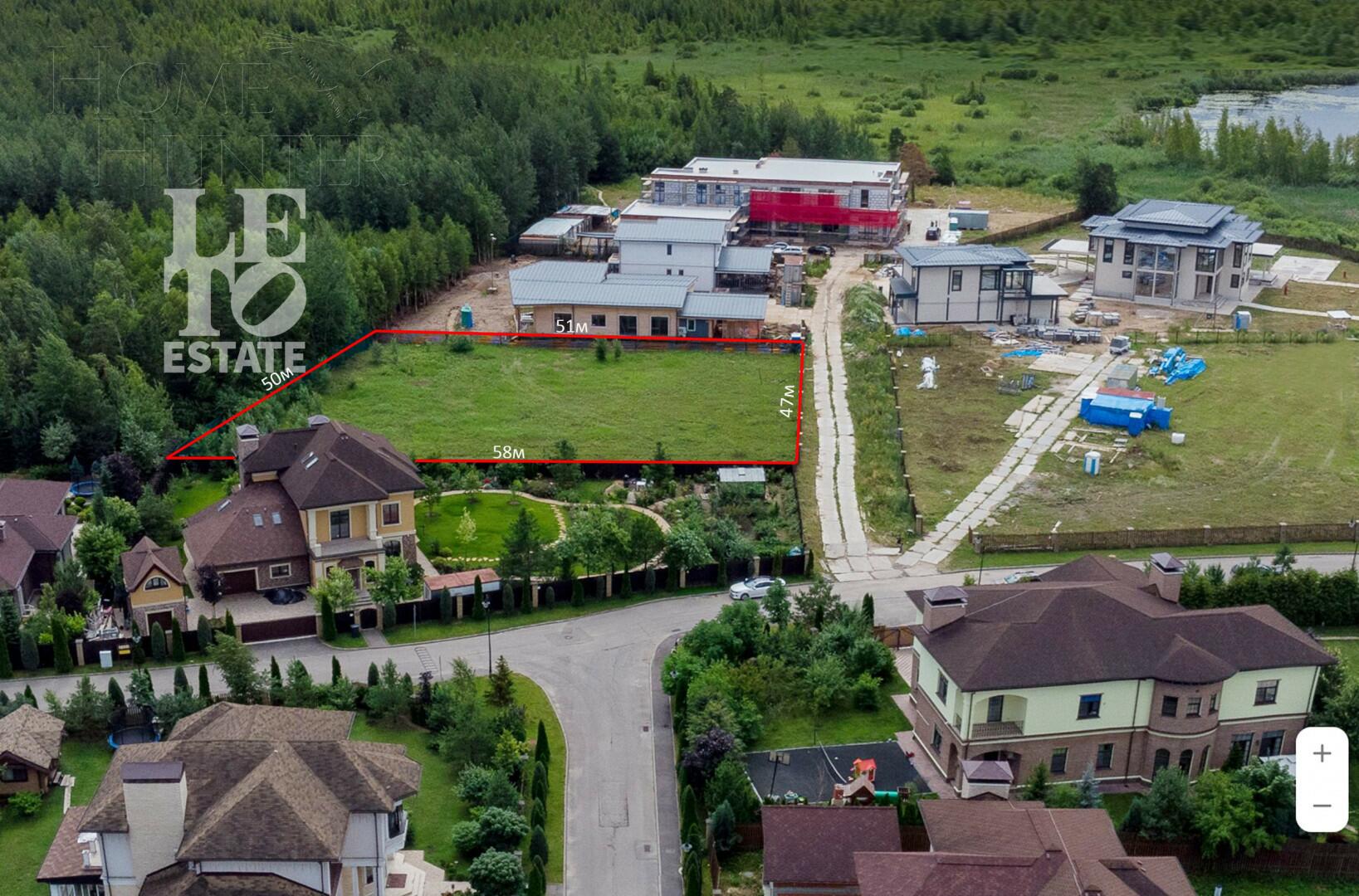 Участок 26.7 сот. в охраняемом поселке