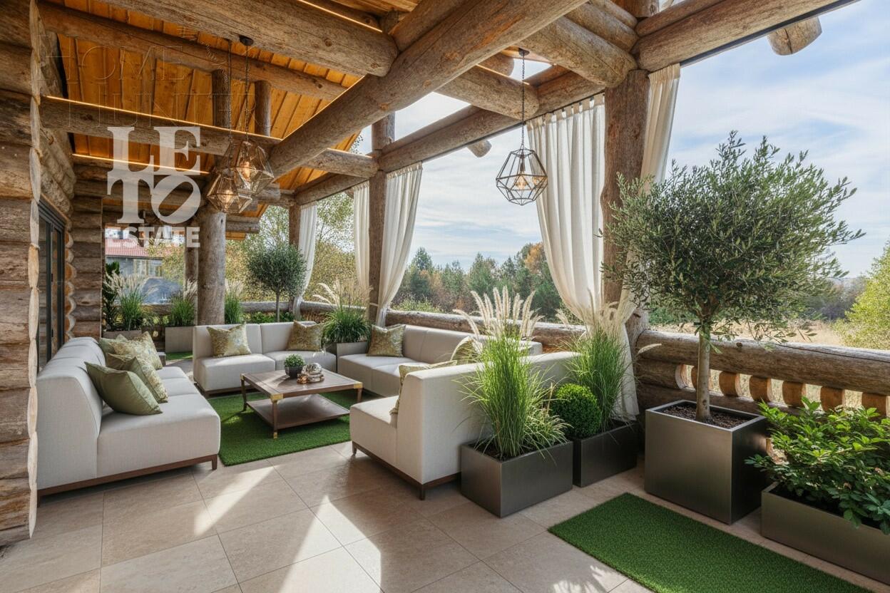 1-этажный коттедж 649.6 м² без отделки