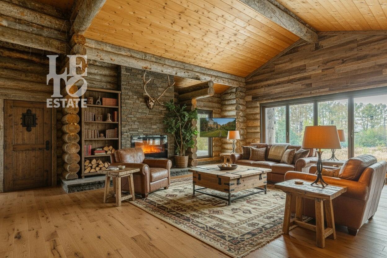 1-этажный коттедж 649.6 м² без отделки