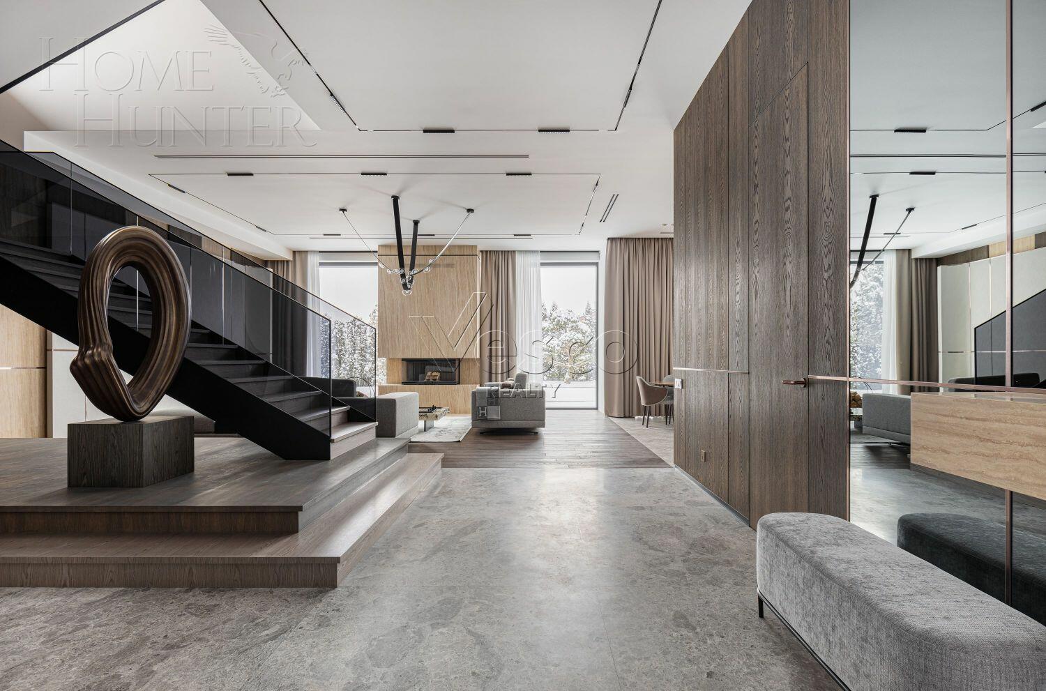 2-этажный коттедж 1 066 м² с отделкой