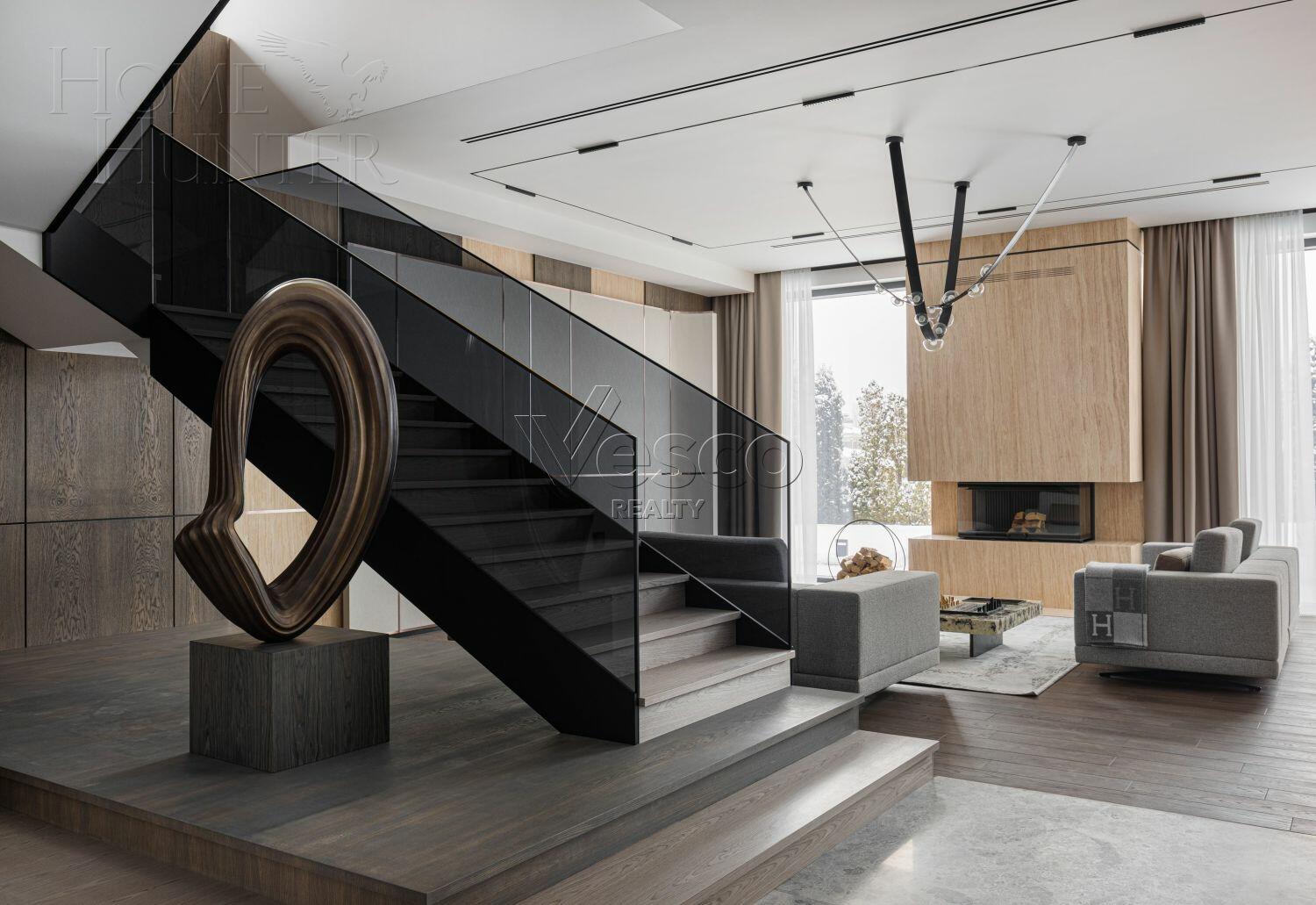 2-этажный коттедж 1 066 м² с отделкой