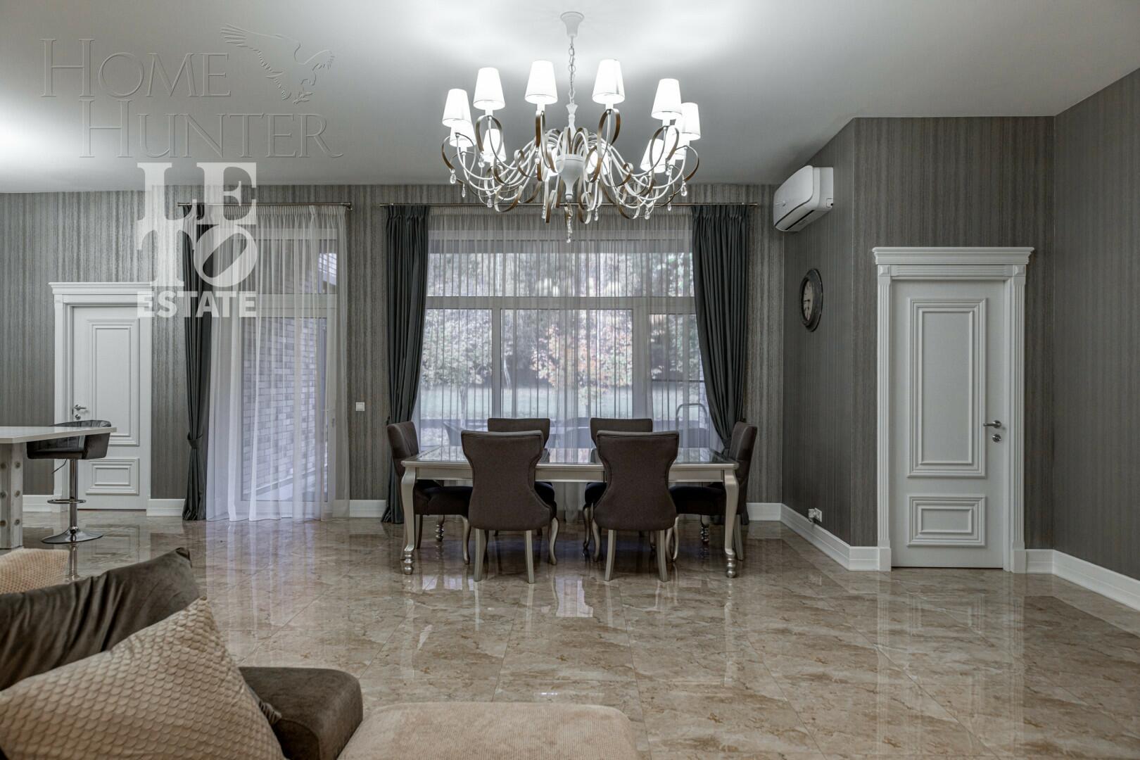 1-этажный коттедж 328 м² с отделкой