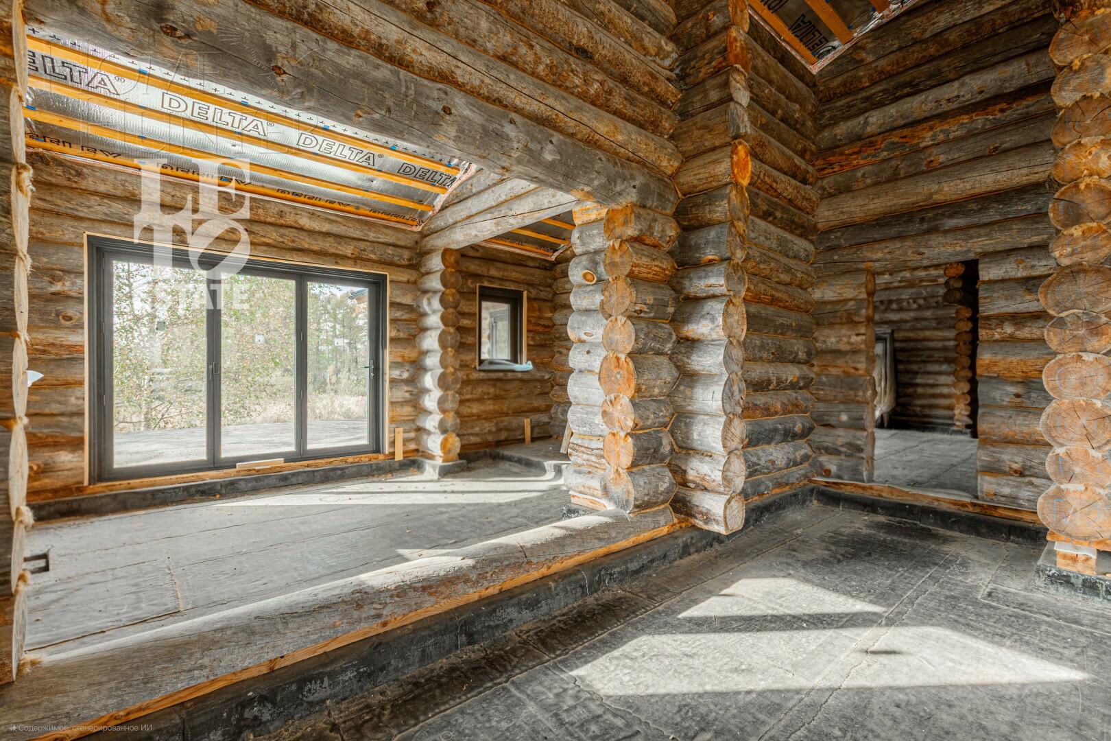 1-этажный коттедж 649.6 м² без отделки