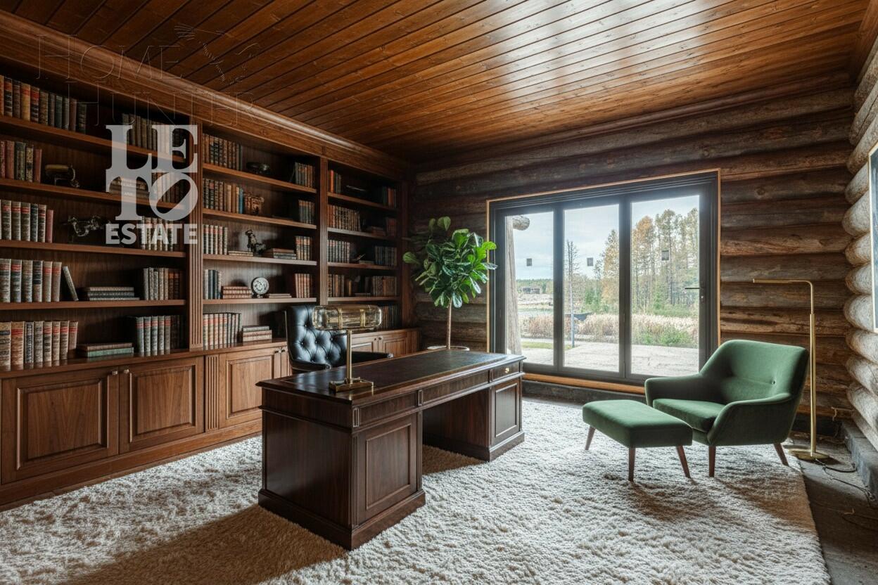 1-этажный коттедж 649.6 м² без отделки