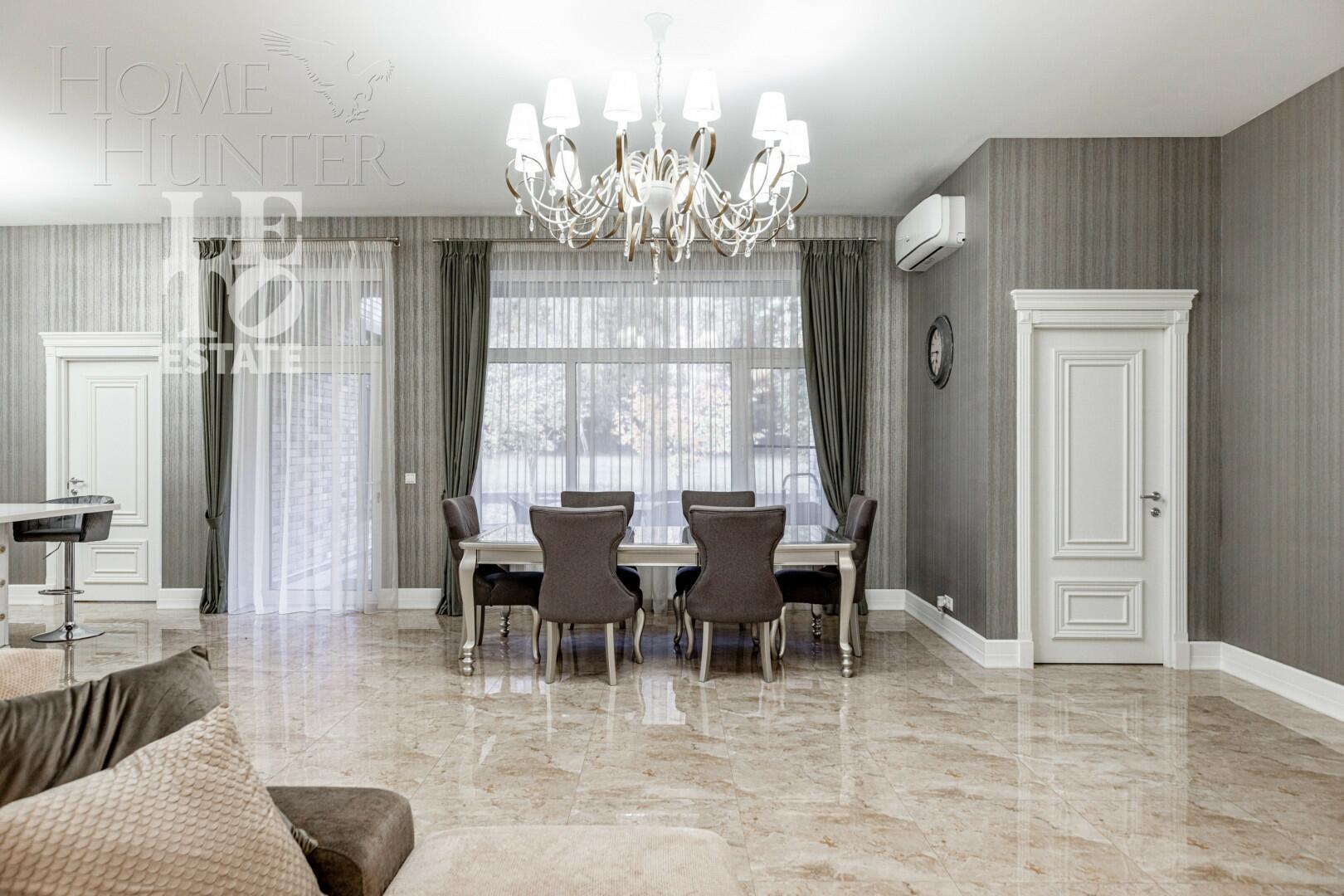 1-этажный коттедж 328 м² с отделкой