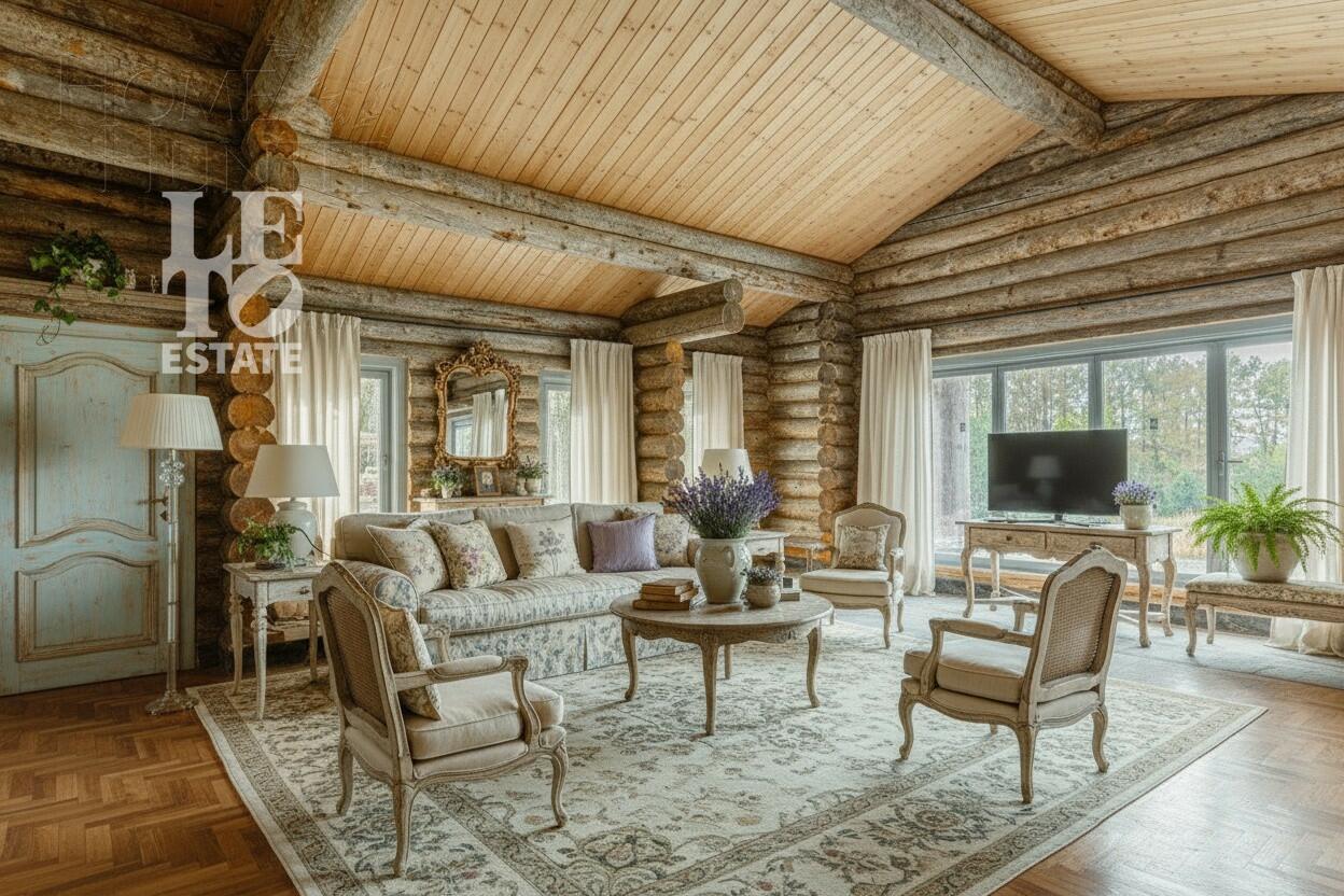 1-этажный коттедж 649.6 м² без отделки