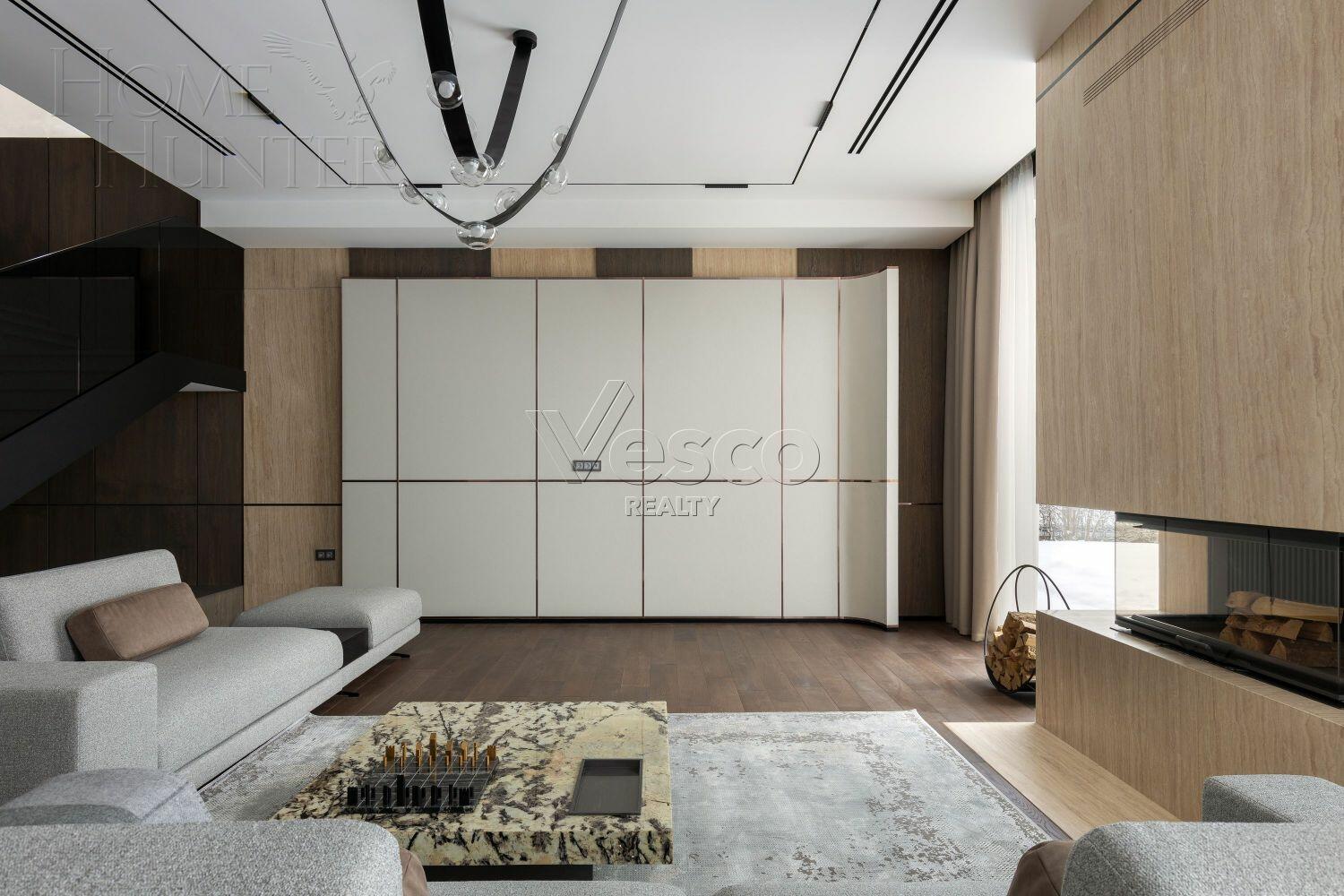 2-этажный коттедж 1 066 м² с отделкой