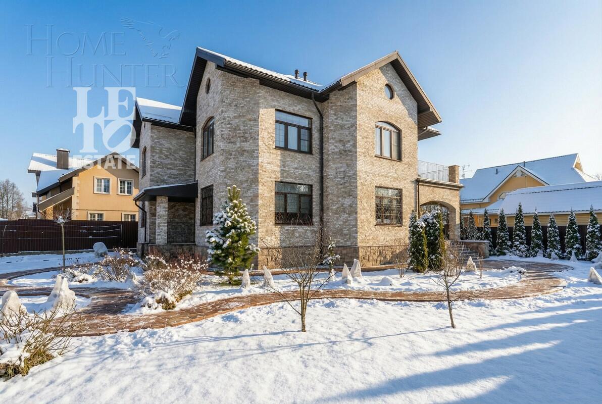 2-этажный коттедж 360 м² с отделкой