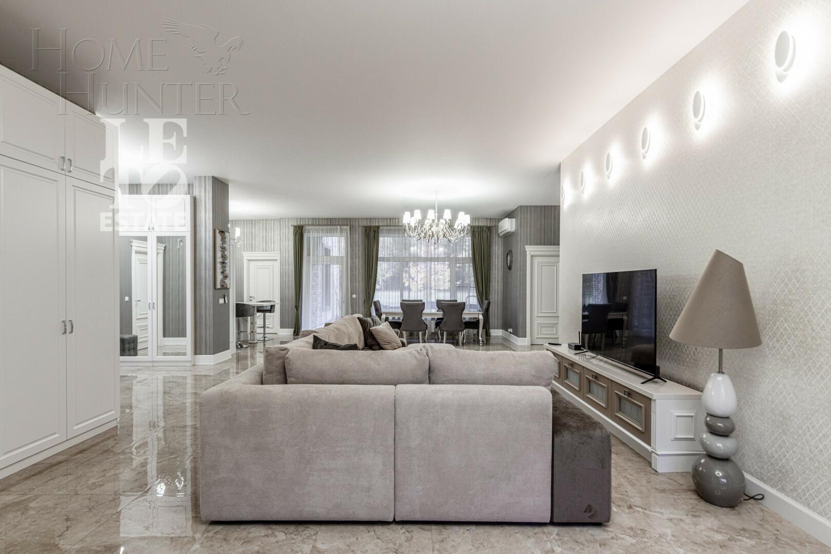 1-этажный коттедж 328 м² с отделкой