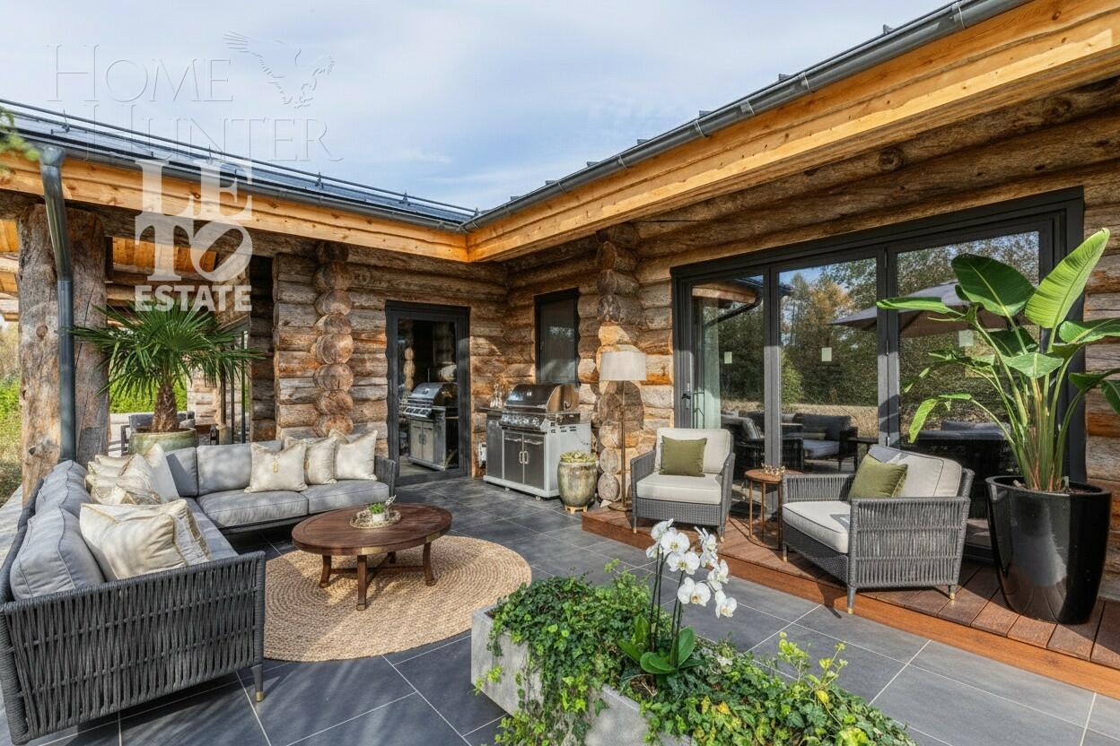 1-этажный коттедж 649.6 м² без отделки