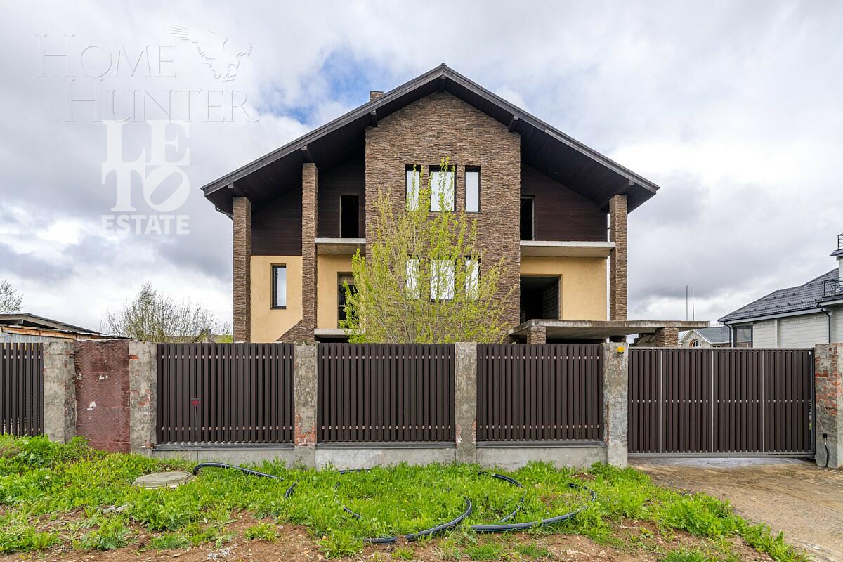 2-этажный коттедж 500 м² без отделки