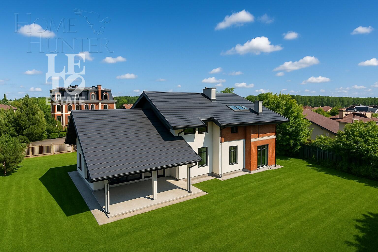 2-этажный коттедж 418.23 м² без отделки