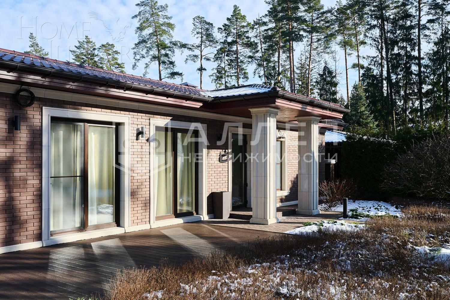 3-этажный коттедж 800 м² с отделкой