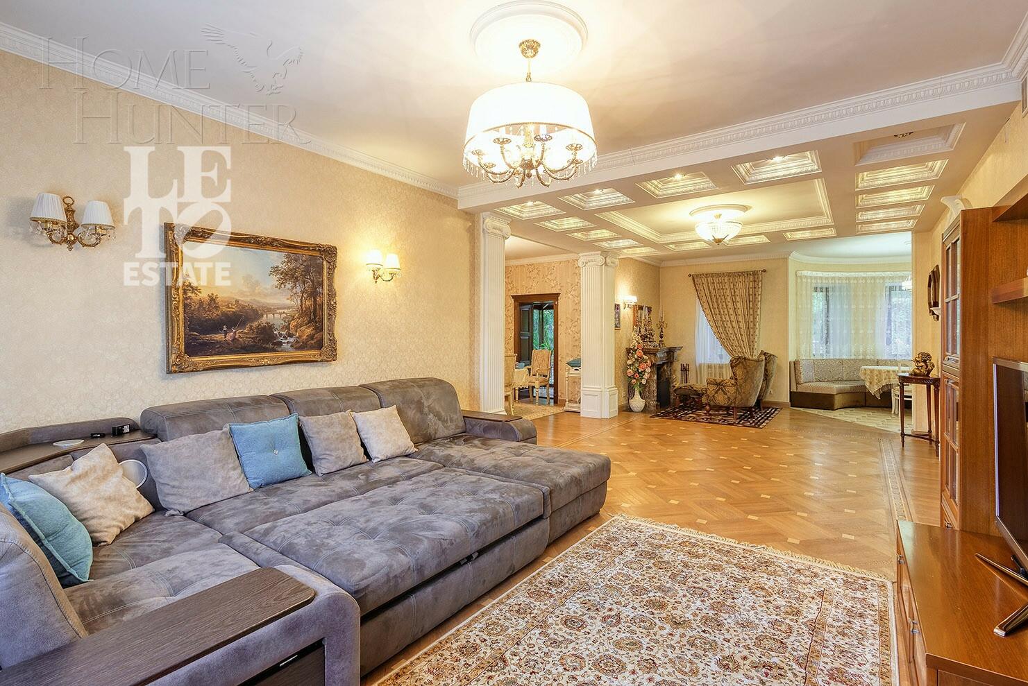 2-этажный коттедж 650 м² с отделкой