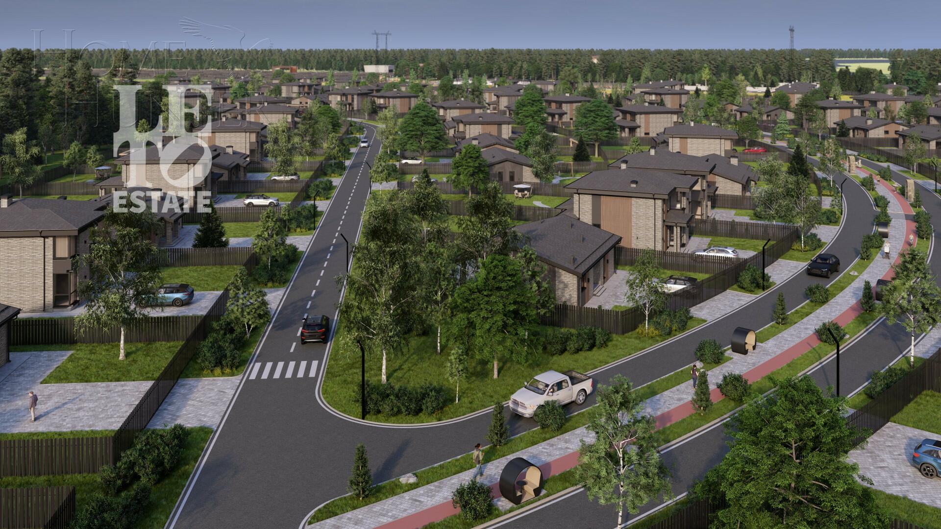 2-этажный коттедж 207 м² без отделки