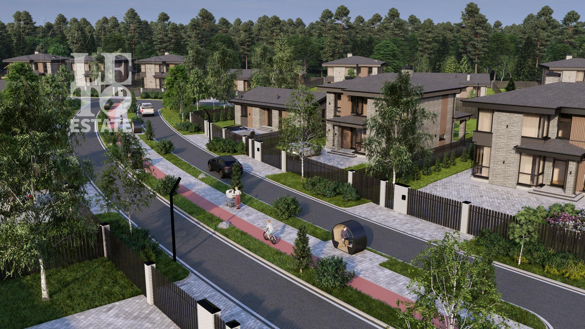 2-этажный коттедж 207 м² без отделки