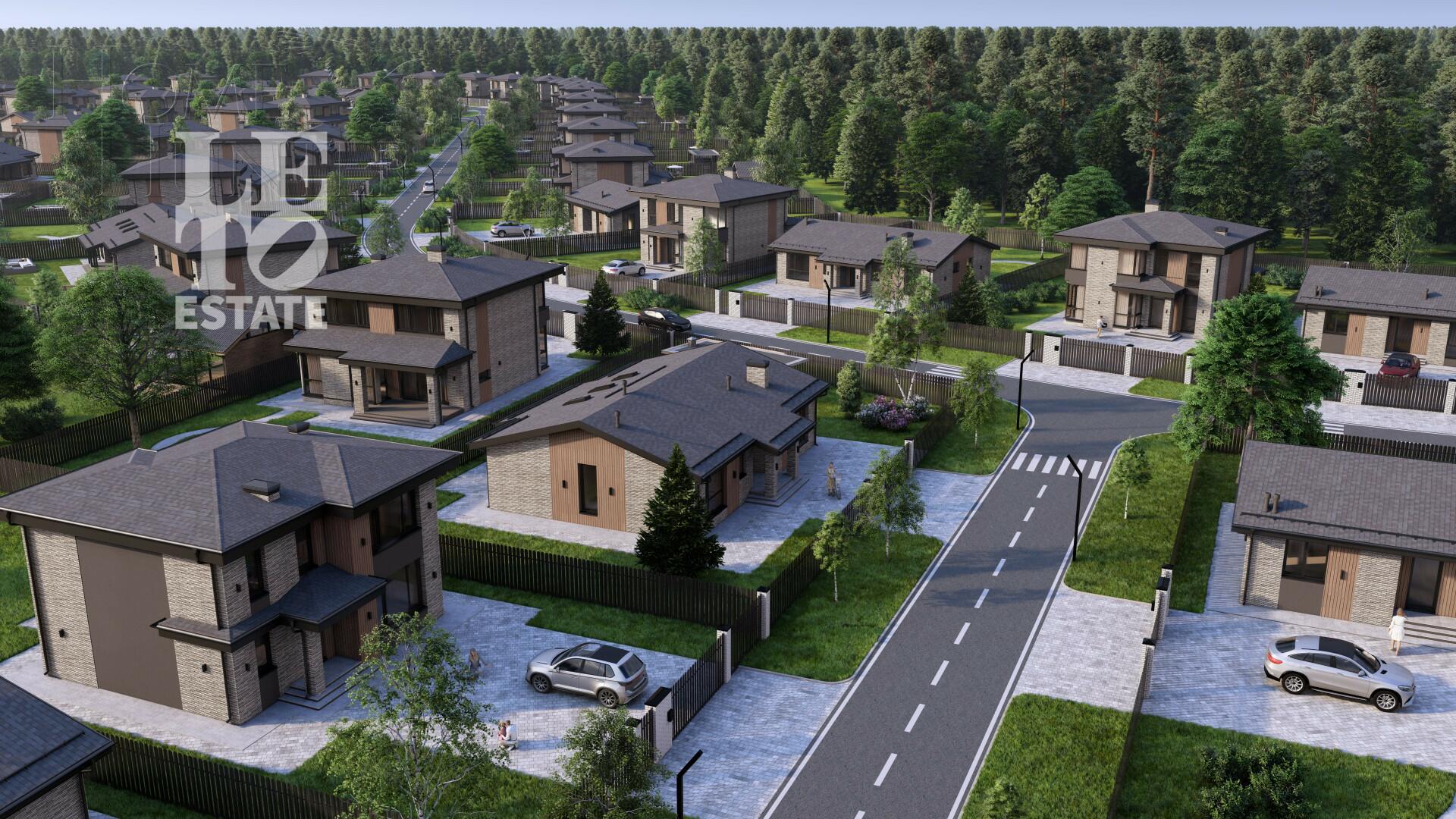 2-этажный коттедж 207 м² без отделки